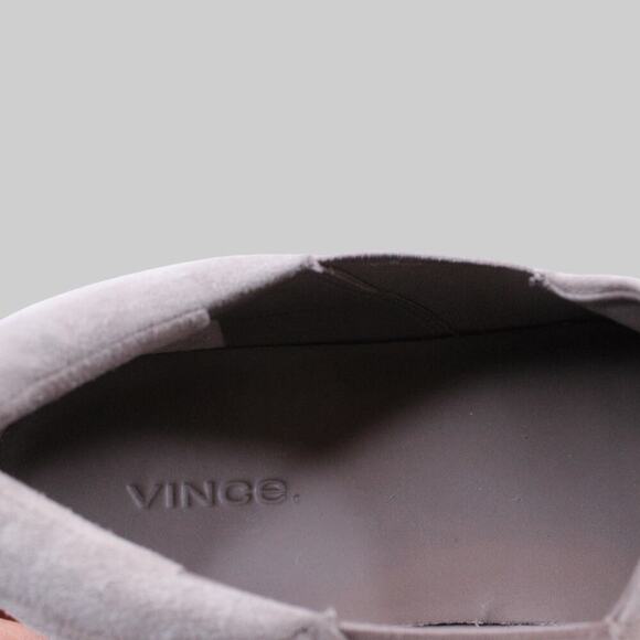 VINCE. Wilden Suede Platform Sneaker in Light Gray Women's Size 9.5 - Picture 8 of 8